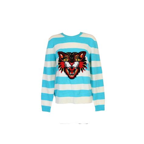 pull gucci tete de tigre|gucci tiger jewelry.